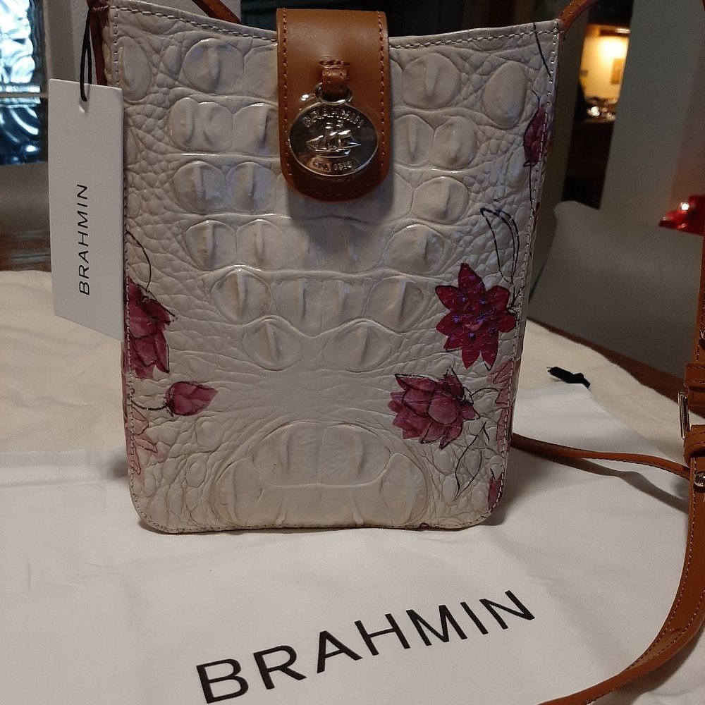 * NEW * Brahmin Marley Lotus Bloomsbury Crossbody